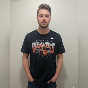 Nike Black Oregon State Beavers Men's T-Shirt